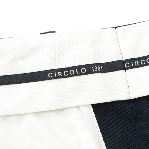 【激レア】CIRCOLO1901コットンジャージー ペイズリー柄46Lサイズ SALE】CIRCOLO1901（チルコロ1901）コットンストレッチ鹿の子